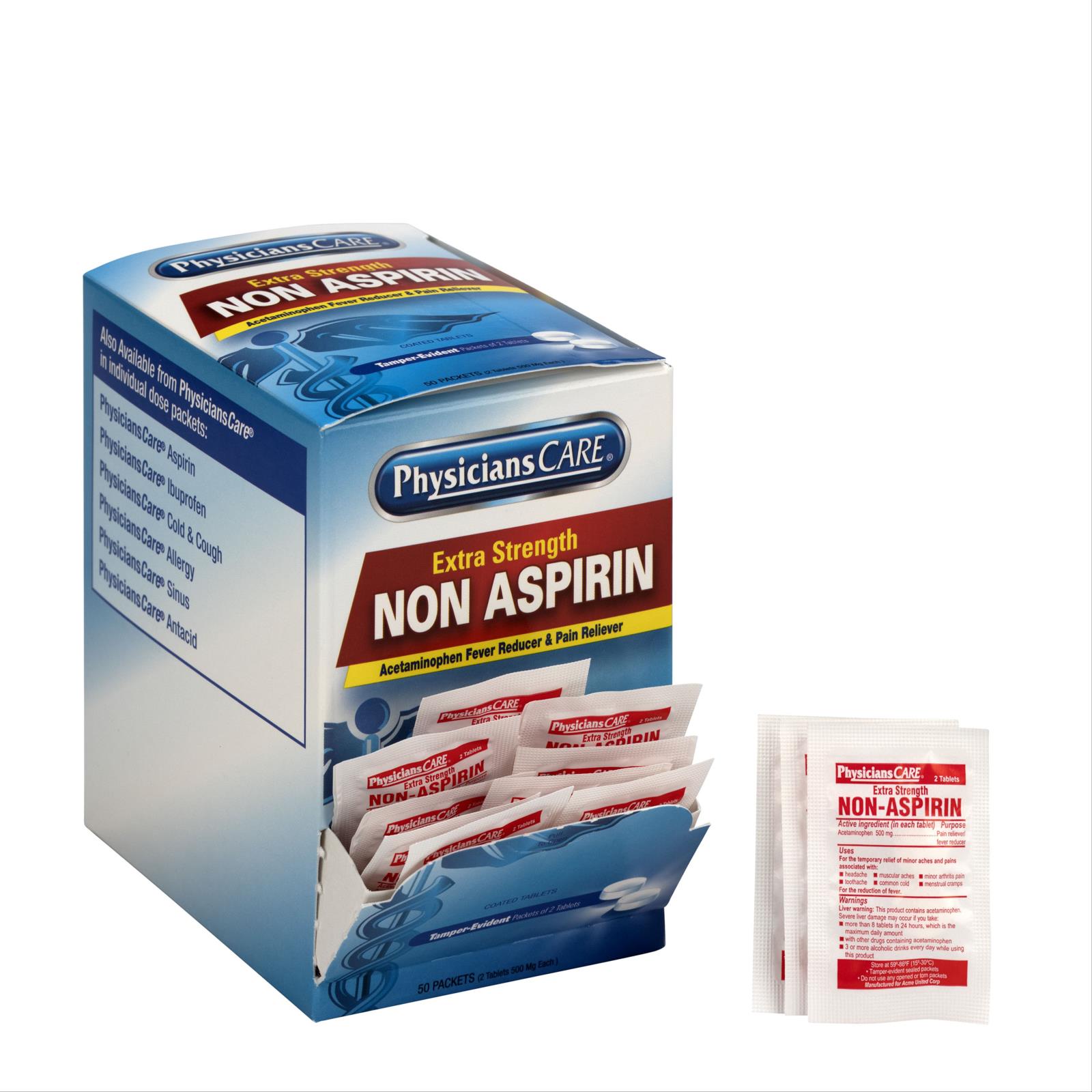 First Aid Only® Extra Strength Non-Aspirin Tablets