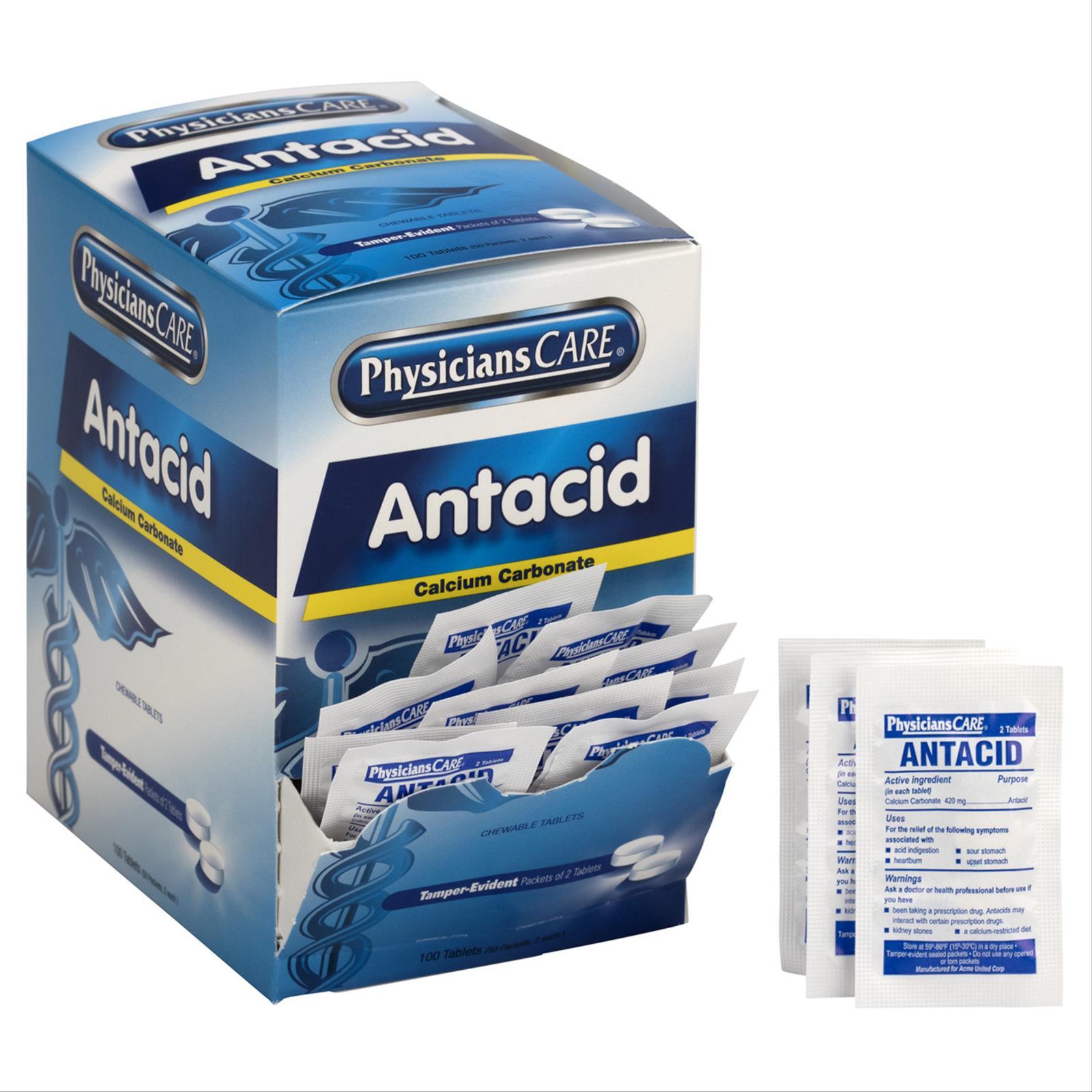 First Aid Only® Antacid Tablets