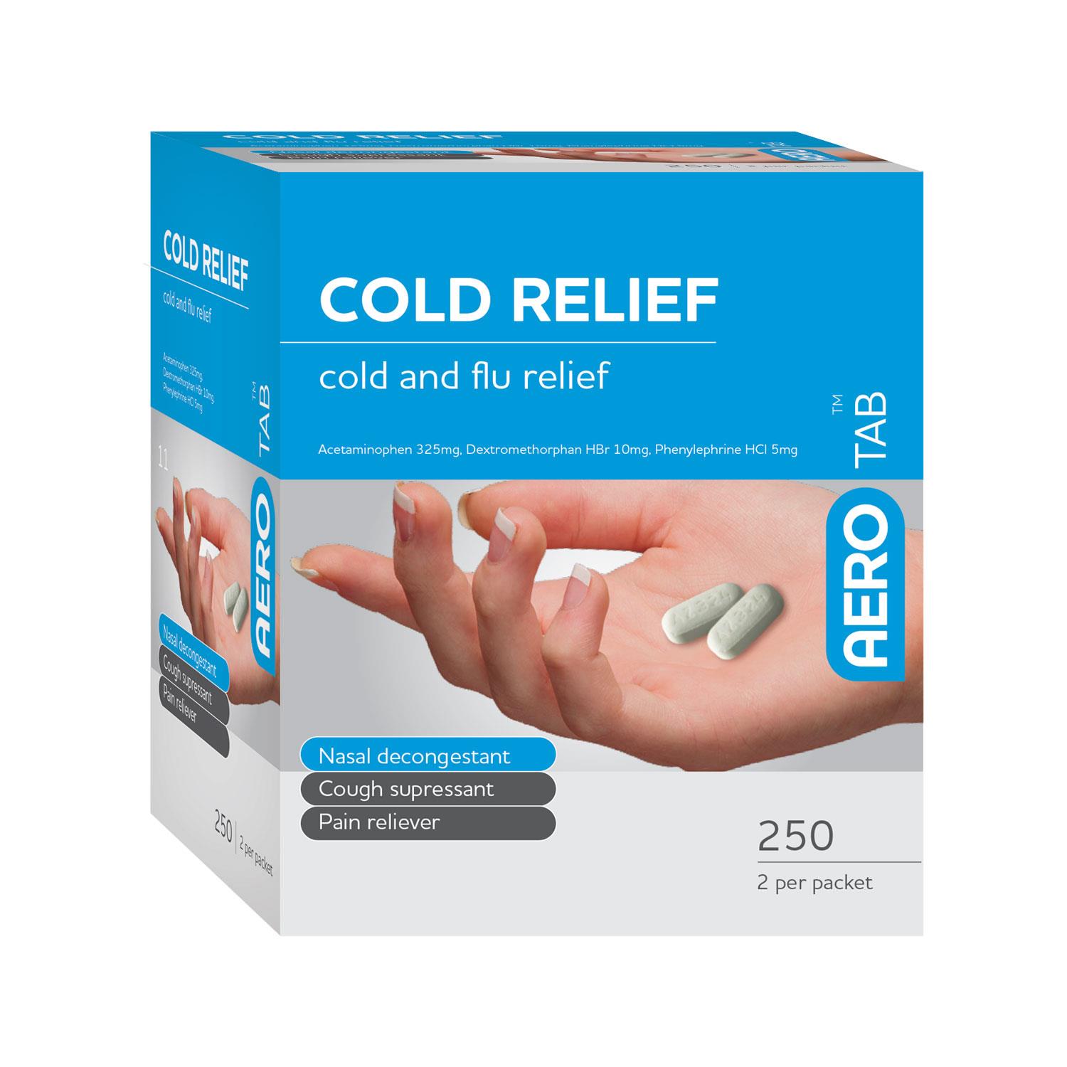 AeroTab™ Cold Relief Tablets