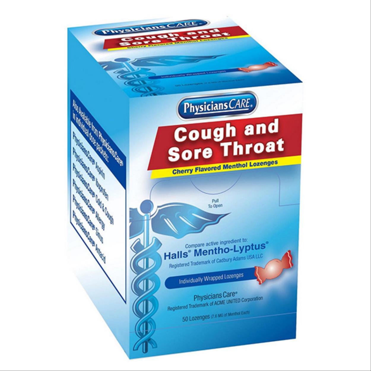 First Aid Only® Cough and Sore Throat Lozenges