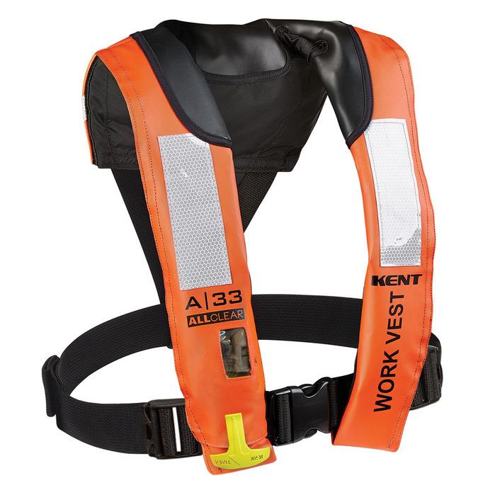 A-33 All-Clear Automatic Inflatable Work Vest