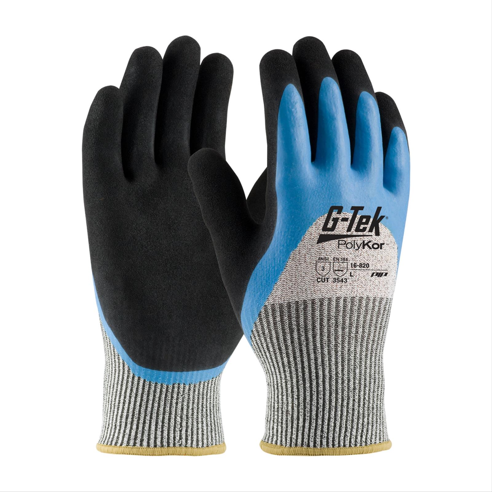 G-Tek&reg; PolyKor&reg; Acrylic Lining, MicroSurface Grip, Cut Level A3