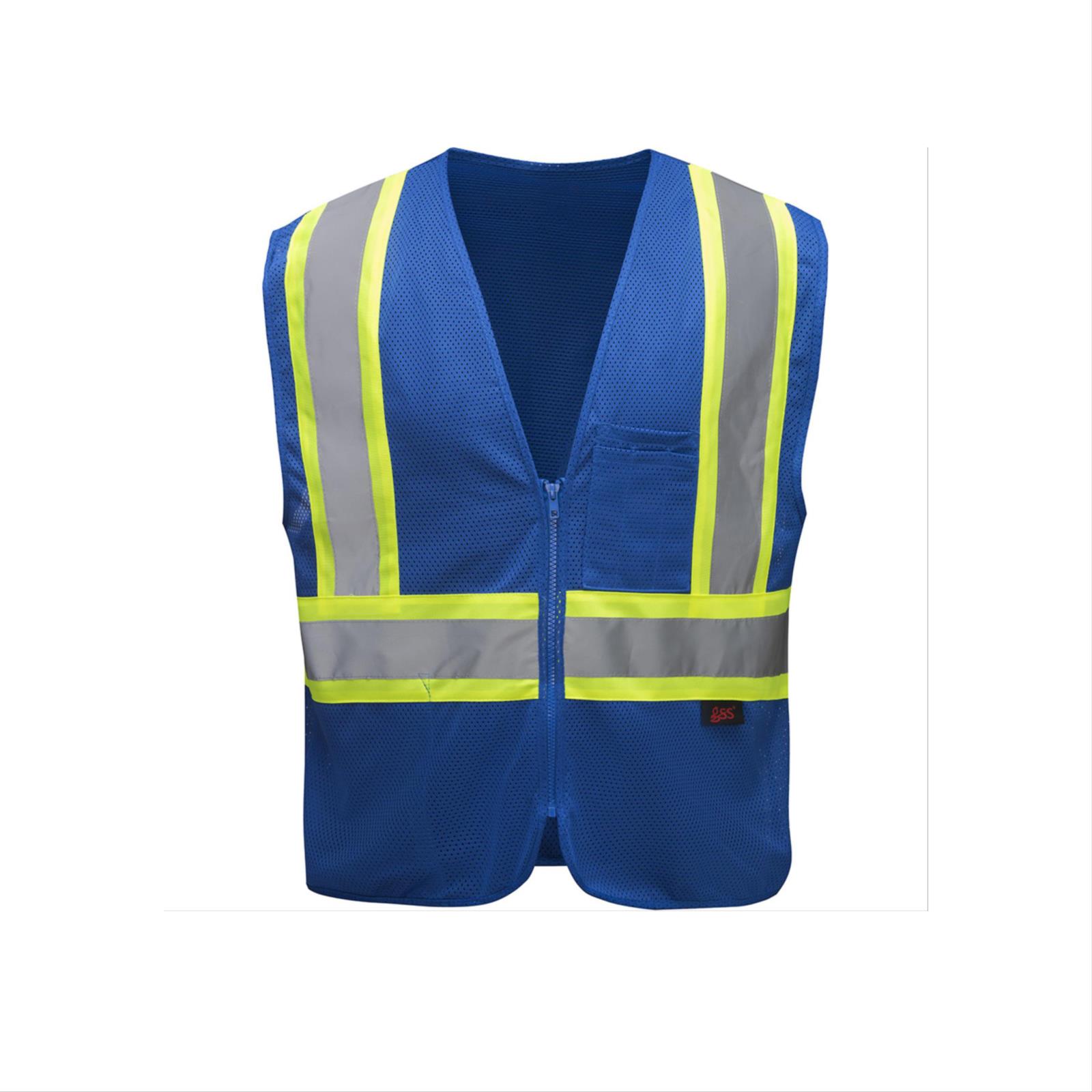 Enhanced Visibility Multi-Color Two Tone Vest, Non-Rated