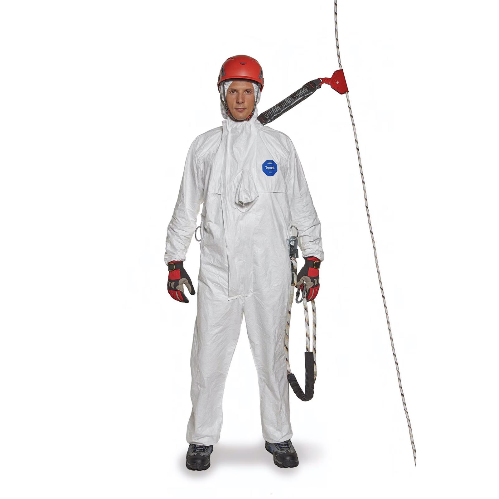 DuPont™ Tyvek® 500 HP Coverall with Harness Protection System