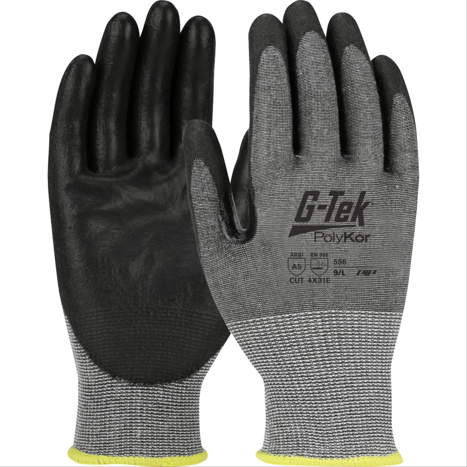 G-Tek&reg; PolyKor&reg; PU Coated Gloves, Cut Level A5