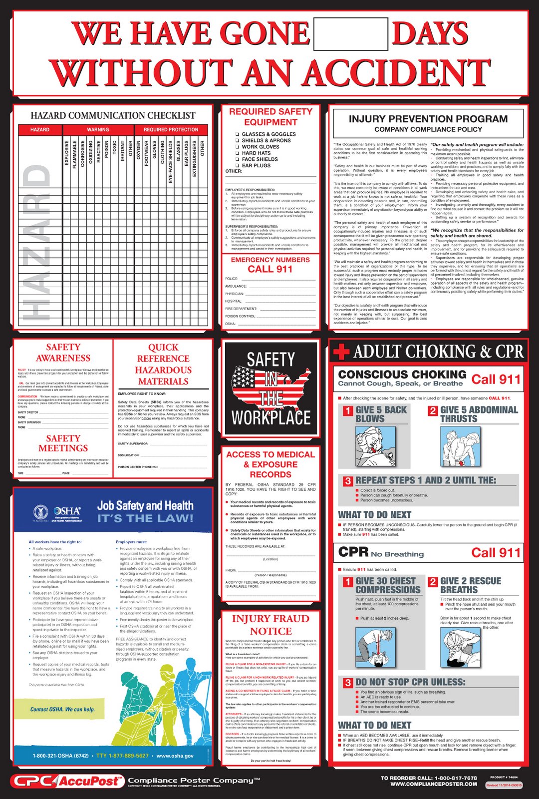 Safety Products Inc - Response Posters