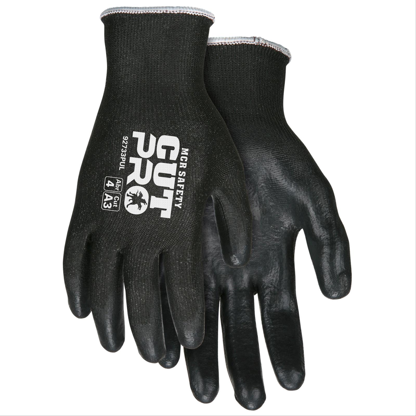 Safety Cut Pro™ Black HPPE / Synthetic Shell, Cut Level A3