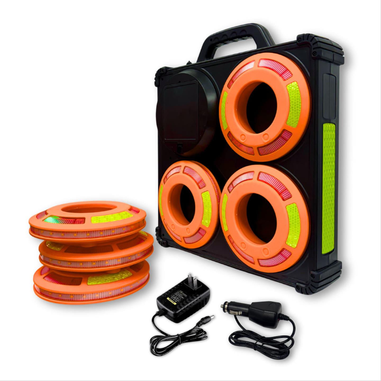 LED Traffic Cone Ring Lights