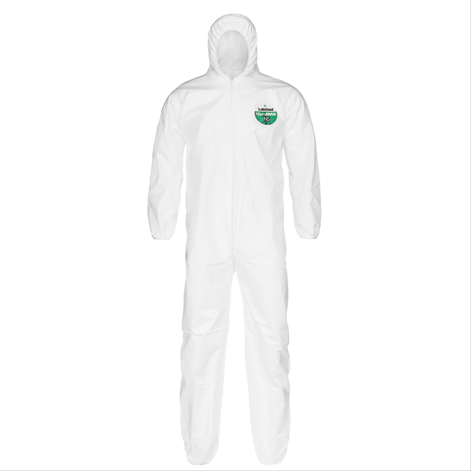 MicroMax® NS Disposable Coverall, Hood, Elastic Wrists and Ankles