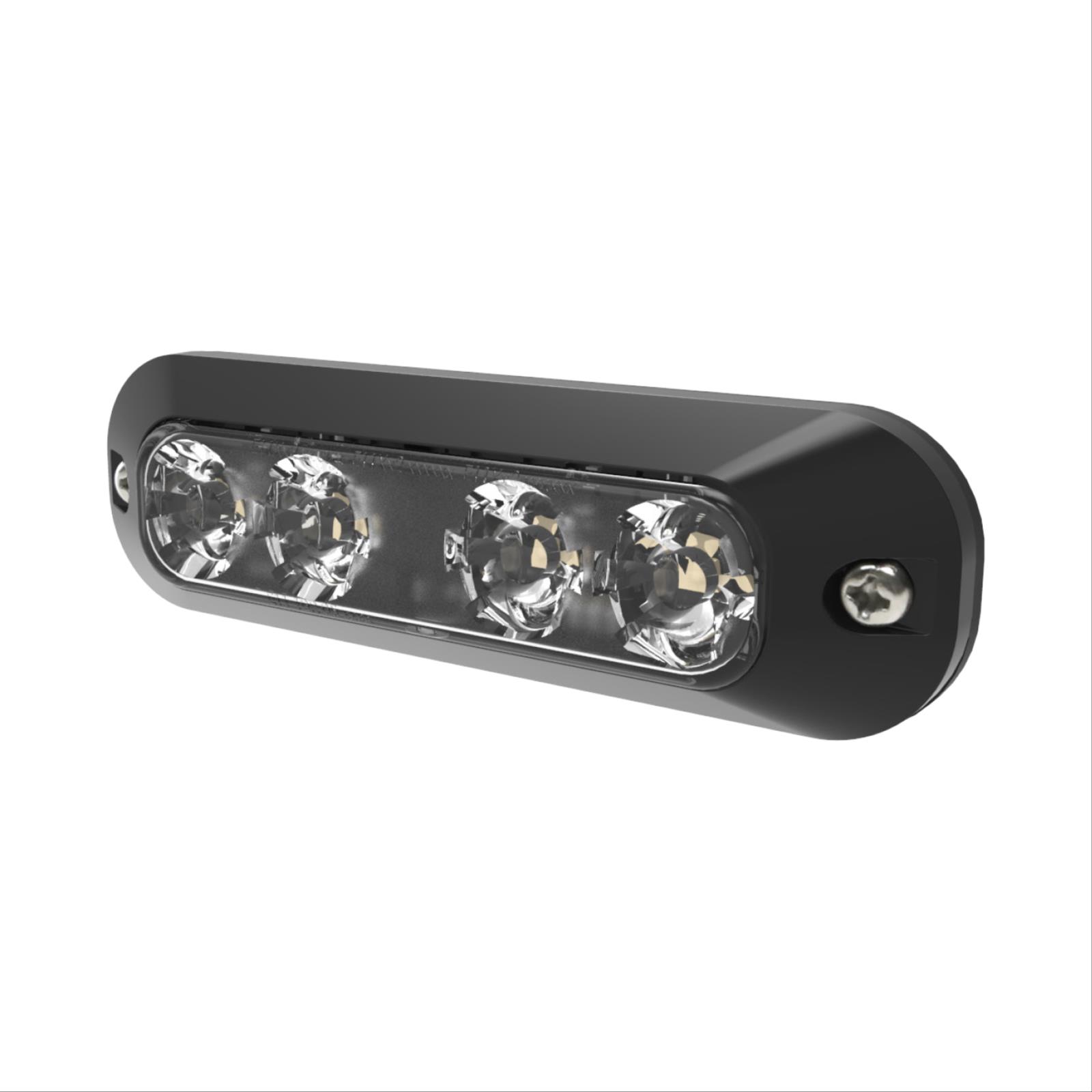 ED3704 Series, Directional 4 LED Warning Light, Surface Mount