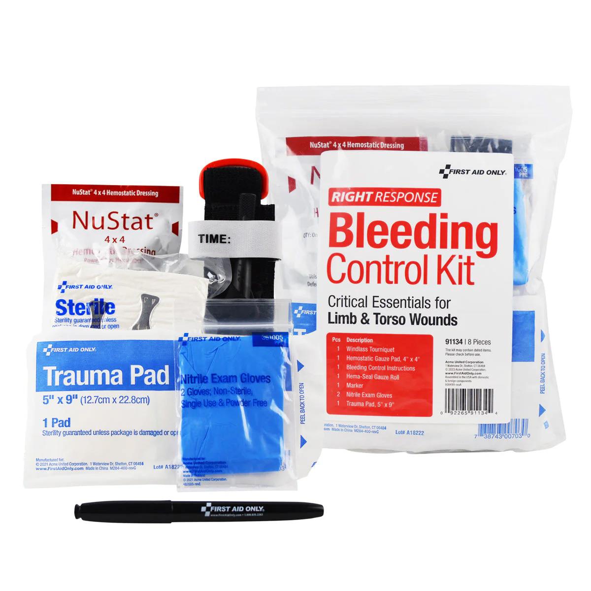 First Aid Only&reg; Core Pro Bleeding Control Kit
