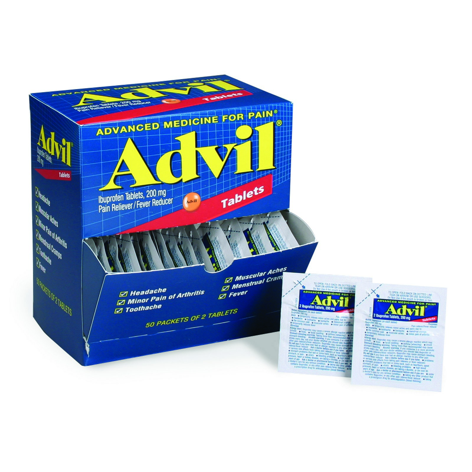 First Aid Only® Advil® Tablets
