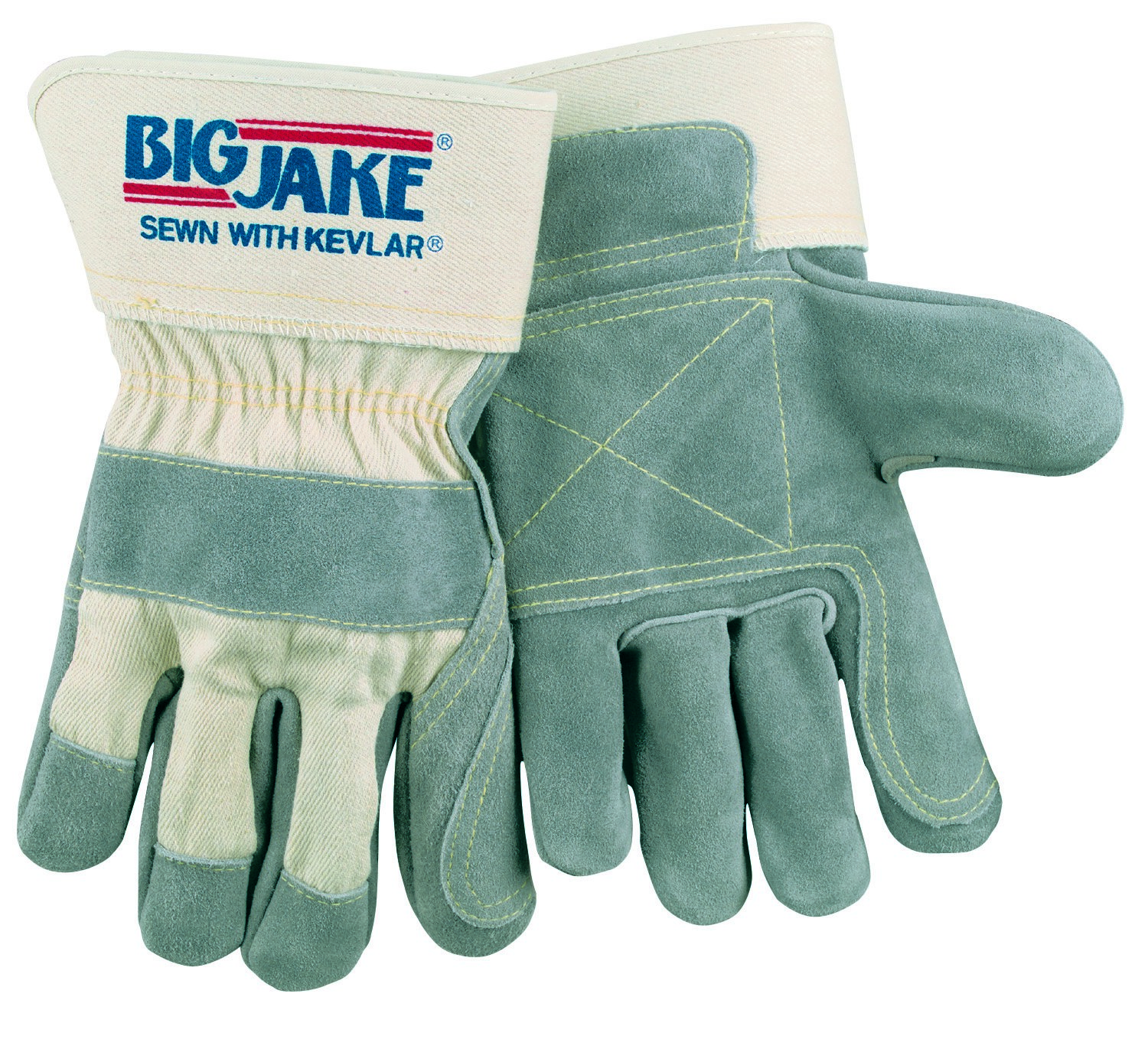 Safety Products Inc - Big Jake Double Leather Palm Gloves