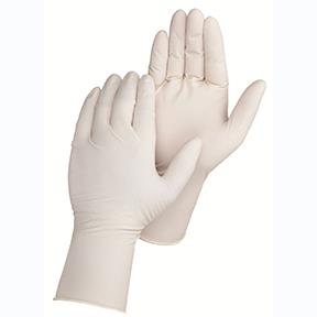 DURASKIN High Risk Latex Gloves, Powder Free