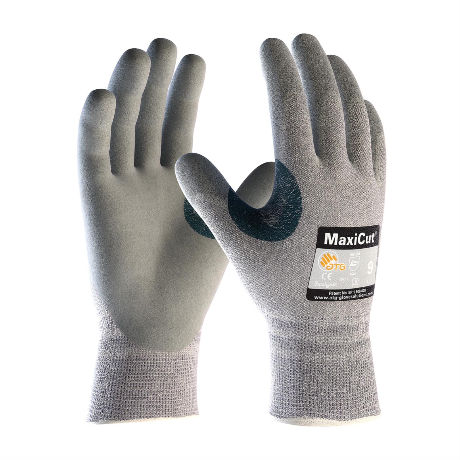 MaxiCut&reg; Grey Foam Nitrile Coated, Cut Level A4