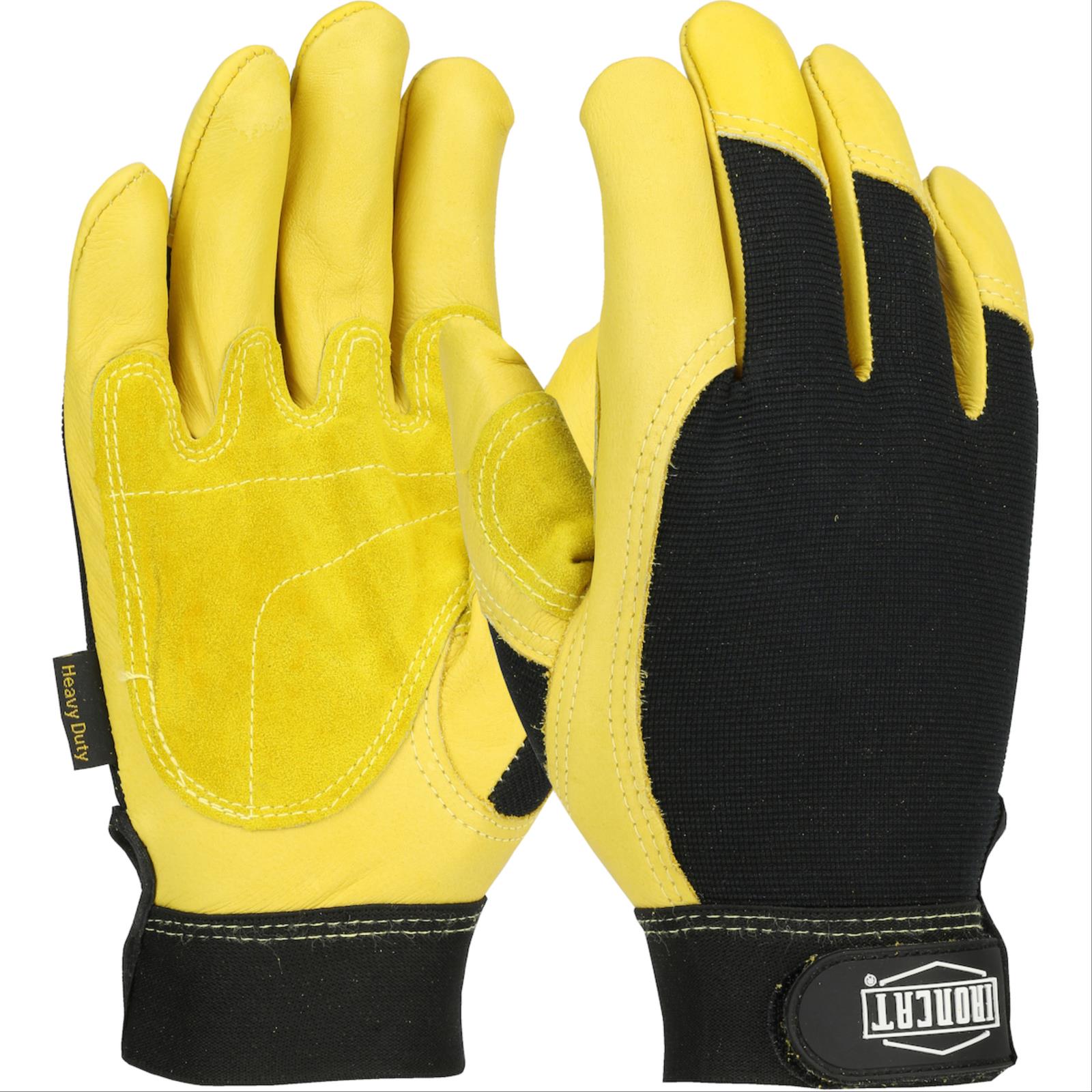 Ironcat® Heavy Duty Grain Cowhide Gloves