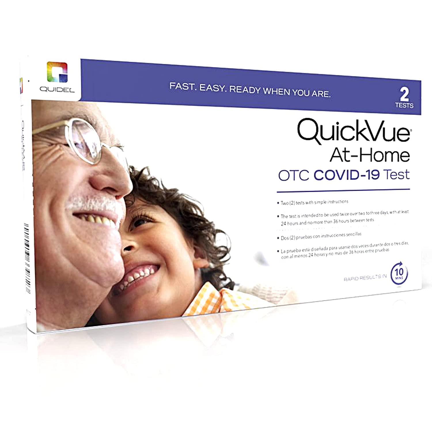Quidel QuickVue At-Home OTC COVID-19 Test Kit