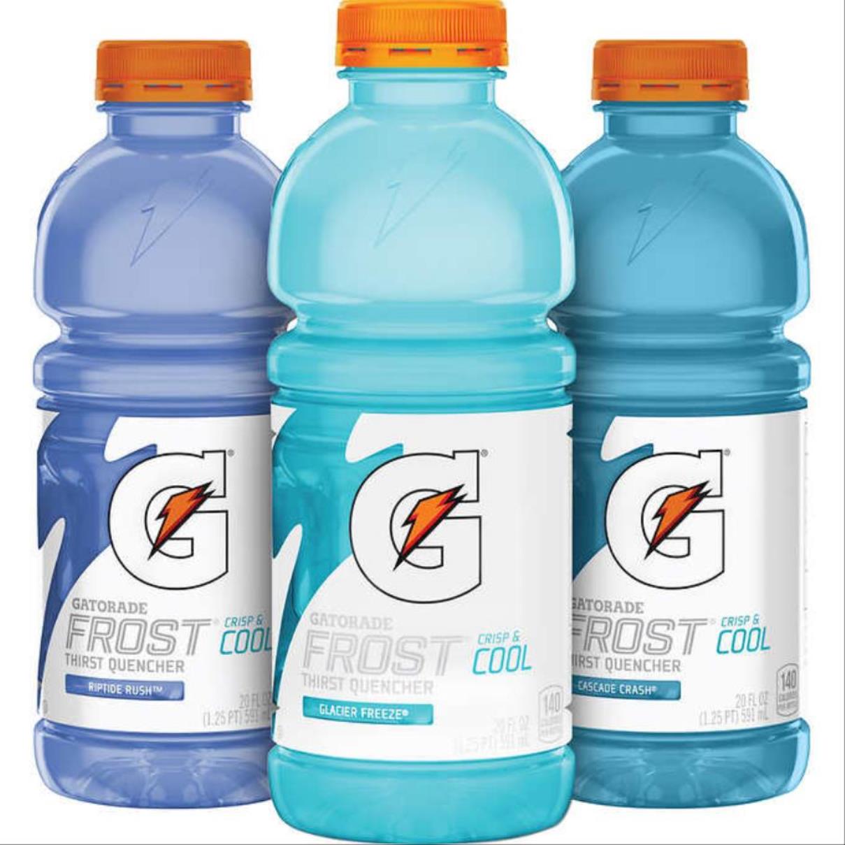 Safety Products Inc 20 Oz Gatorade Frost Variety Pack 24 Cs Gf Gc Ab