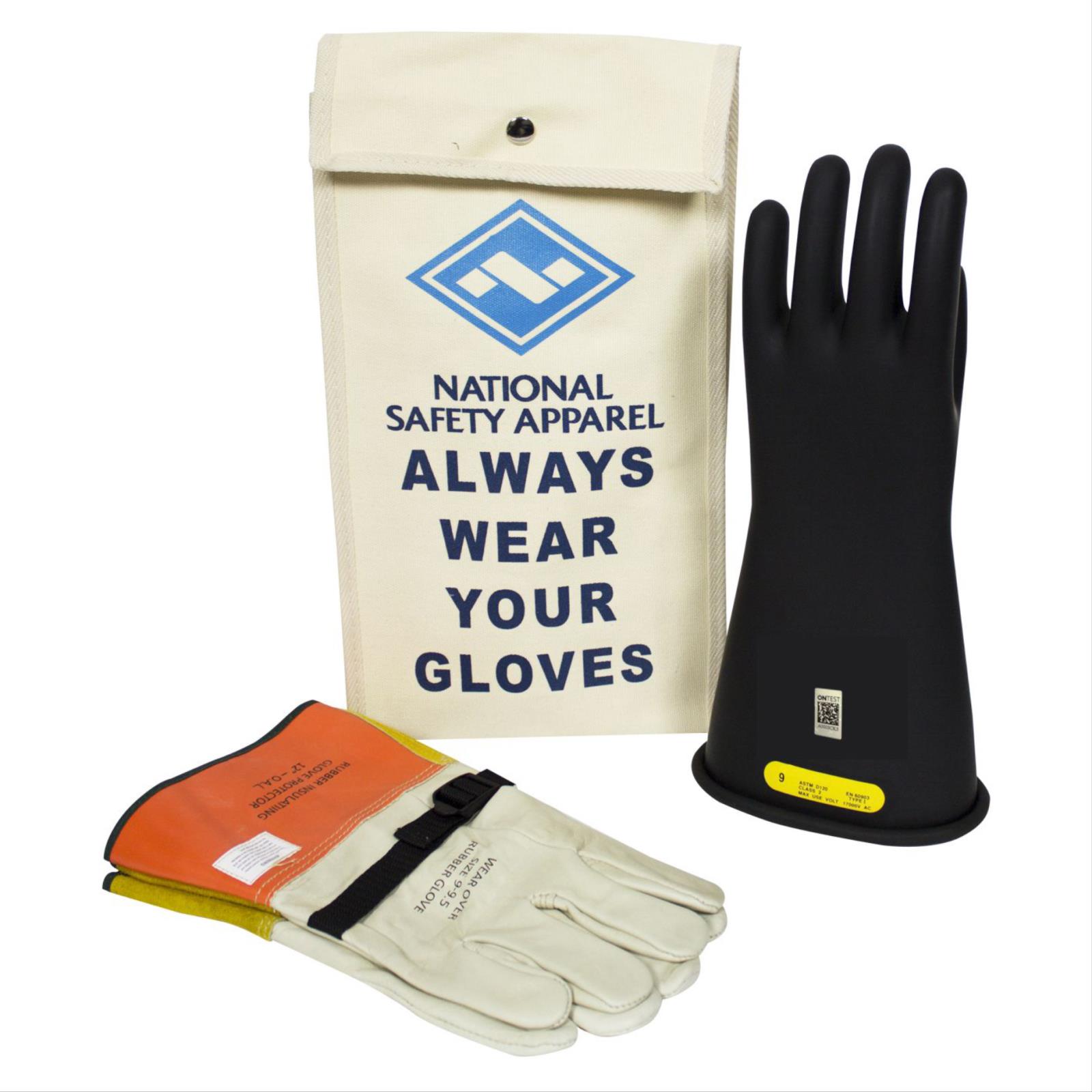 ArcGuard Rubber Voltage Glove Kit, Class 2