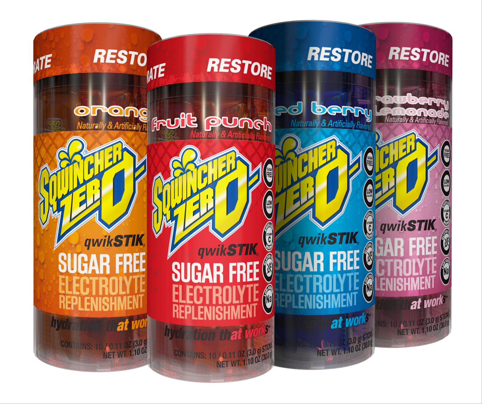 ZERO Qwik Stik® Tubes, Sugar Free