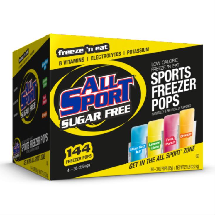 All Sport® Sugar Free Freezer Pops