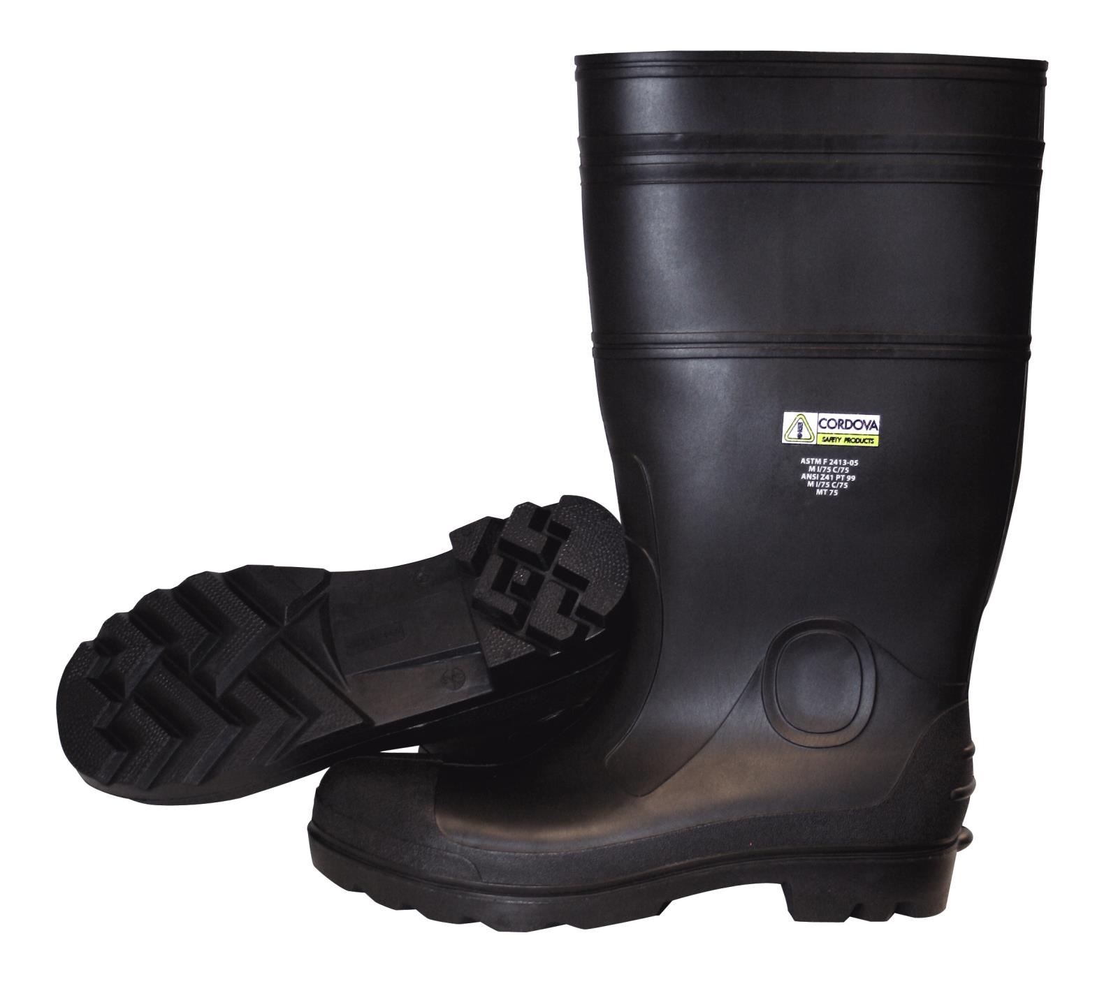 PVC, 16" Unlined Boots