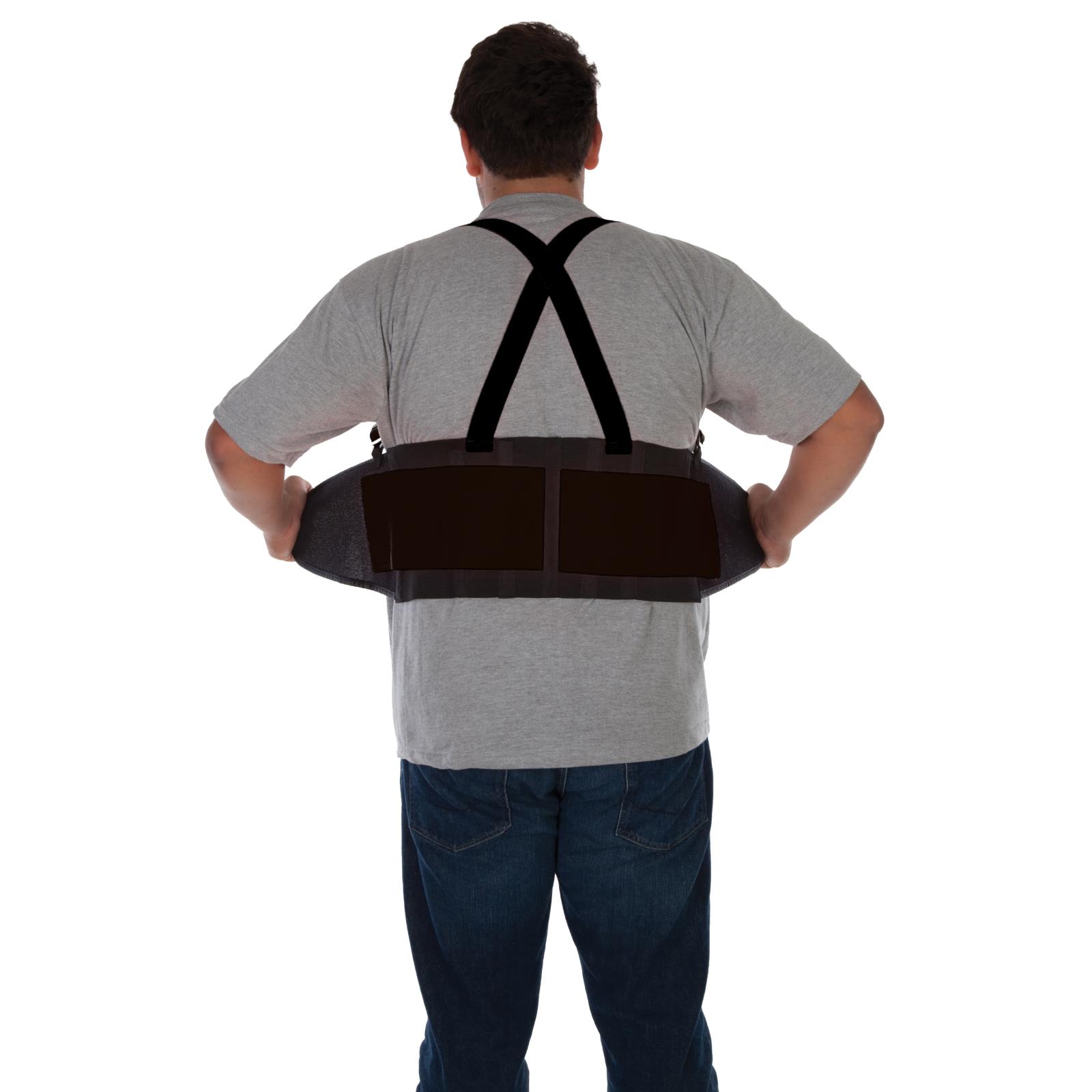 Durawear™ Detachable Suspender Black Back Support Belt