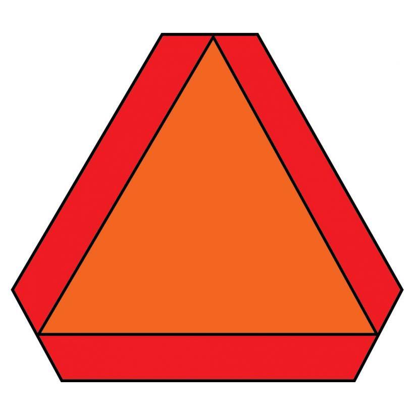 Slow Moving Vehicle Emblems