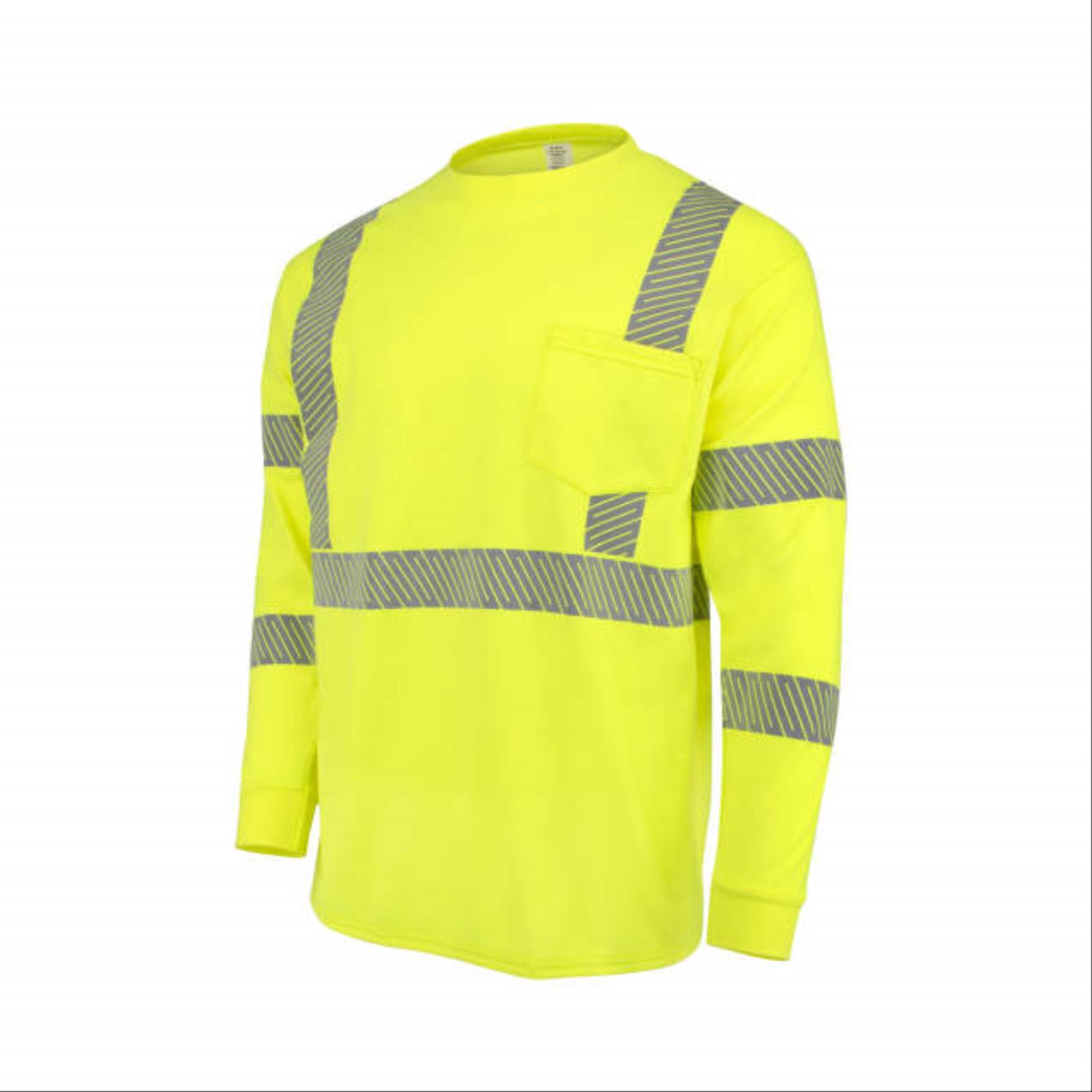 FR Long Sleeve T-Shirt, Hi-Vis, Type R Class 3