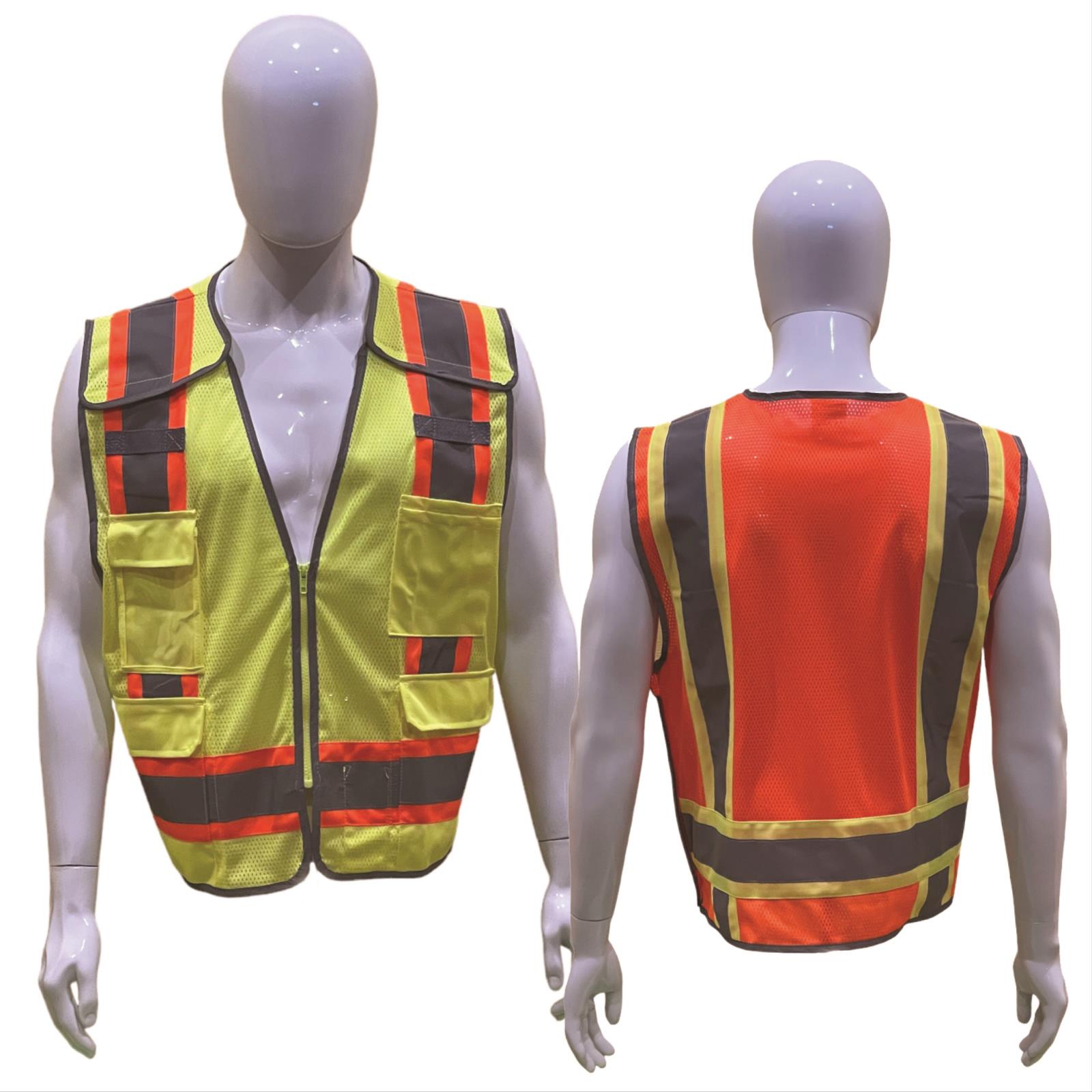 Choice Two-Tone Breakaway Surveyors Vest, Class 2 Type R
