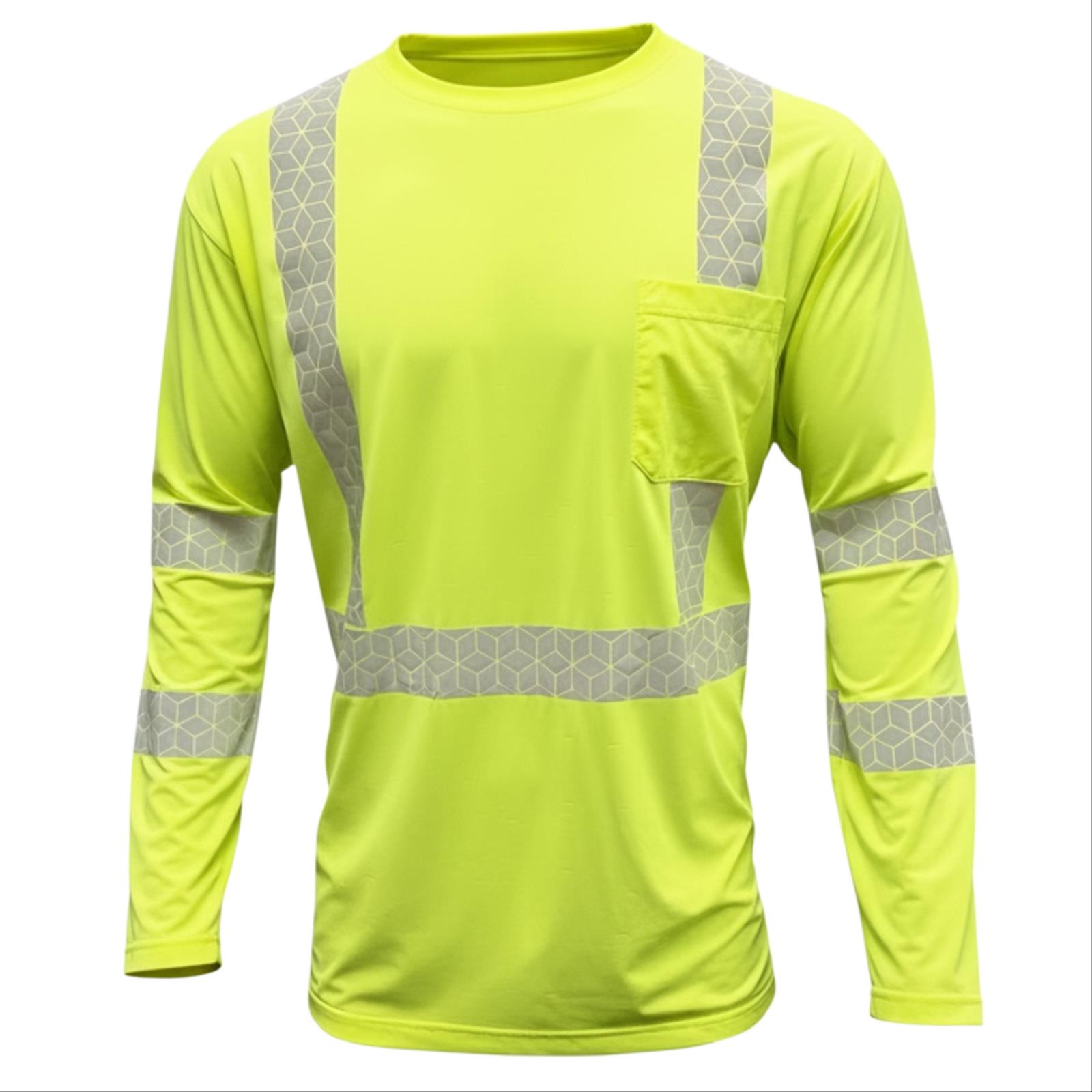 Hi-Viz Cool Shirts, Long Sleeve, Class 3 Type R