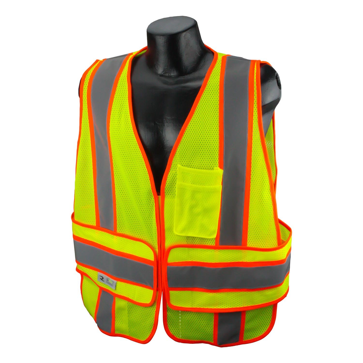 Safety Products Inc - Chevron Deluxe Two-Tone Adjustable Vest, Class 2 ...