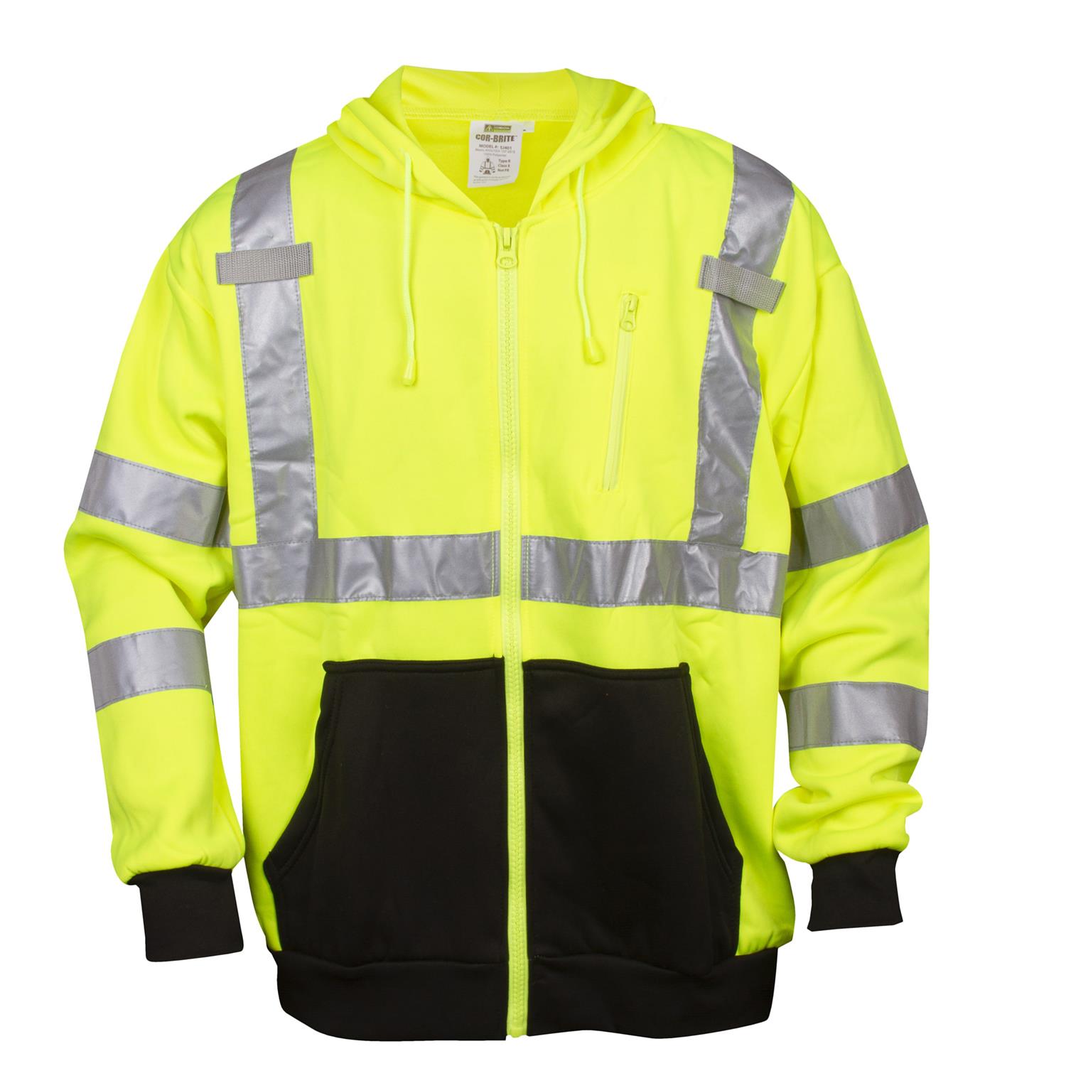 COR-BRITE™ Hooded Sweatshirt, Class 3 Type R