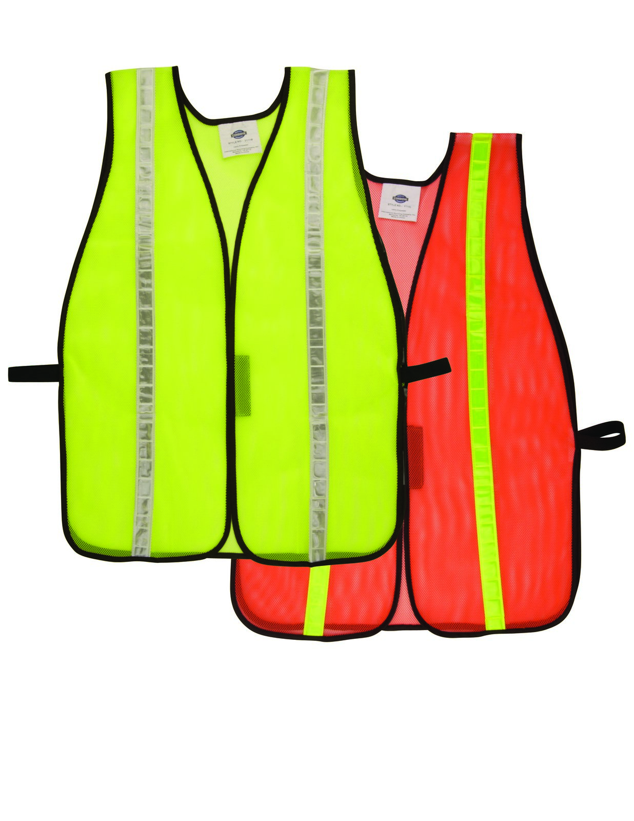 Non-Rated Safety Vest with Reflective Stripe