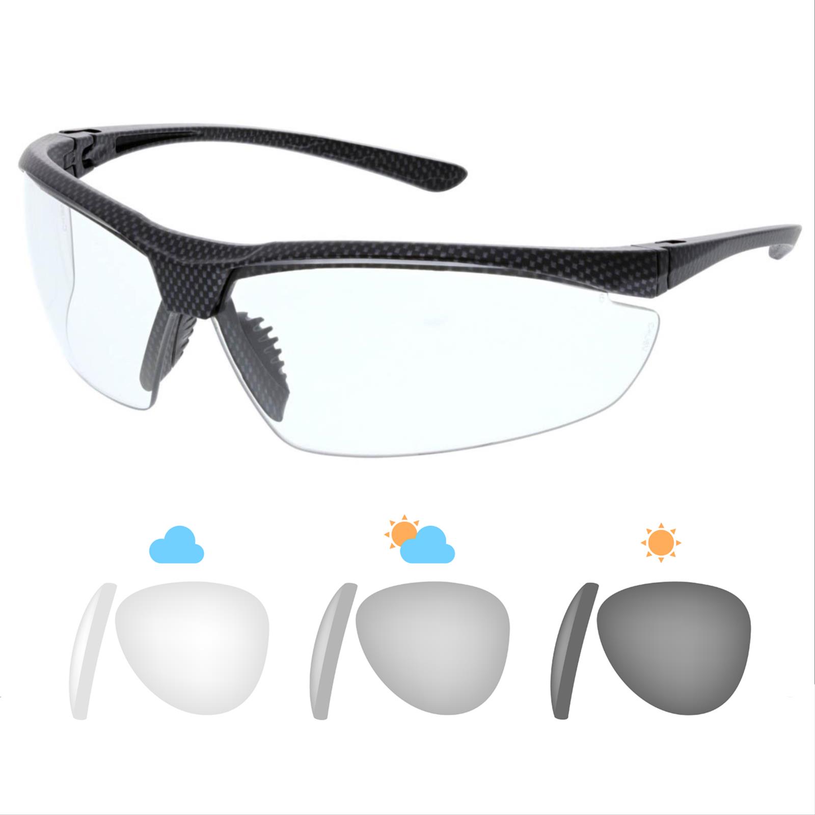 VL2 Series MAX6® Anti-Fog Photochromic Safety Glasses