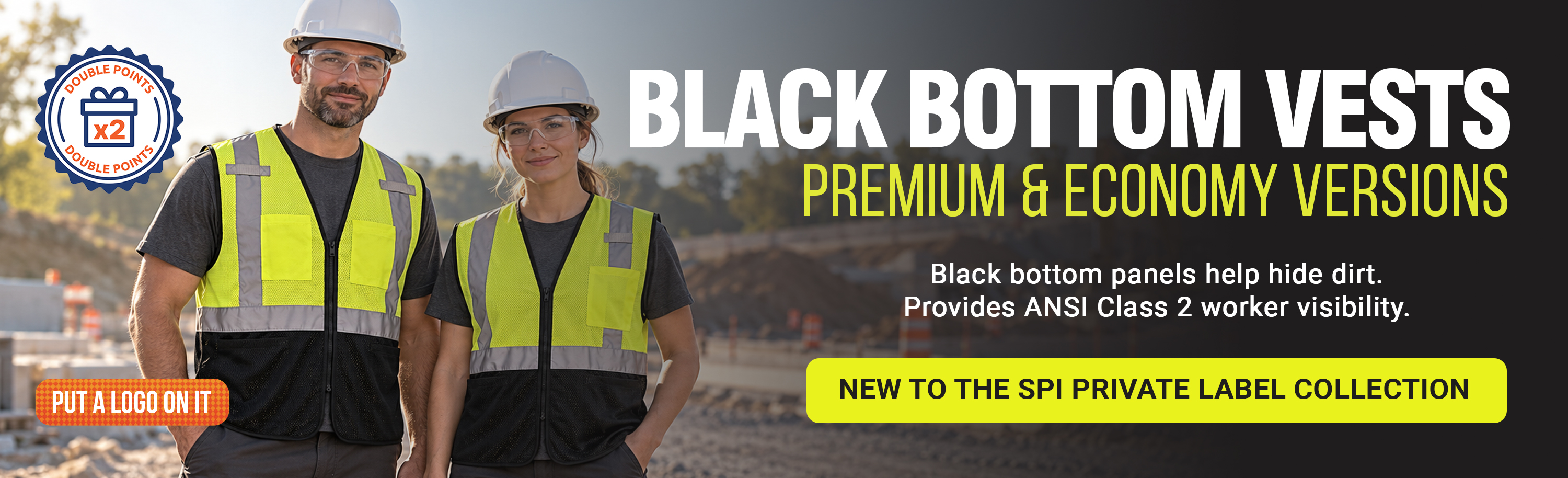 Black Bottom Vests